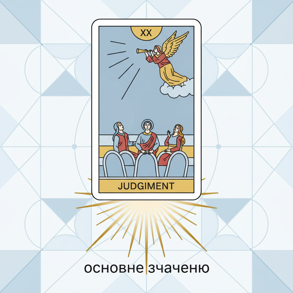 Пряме положення: основне значення — иллюстрация к статье «20 аркан пояснення»