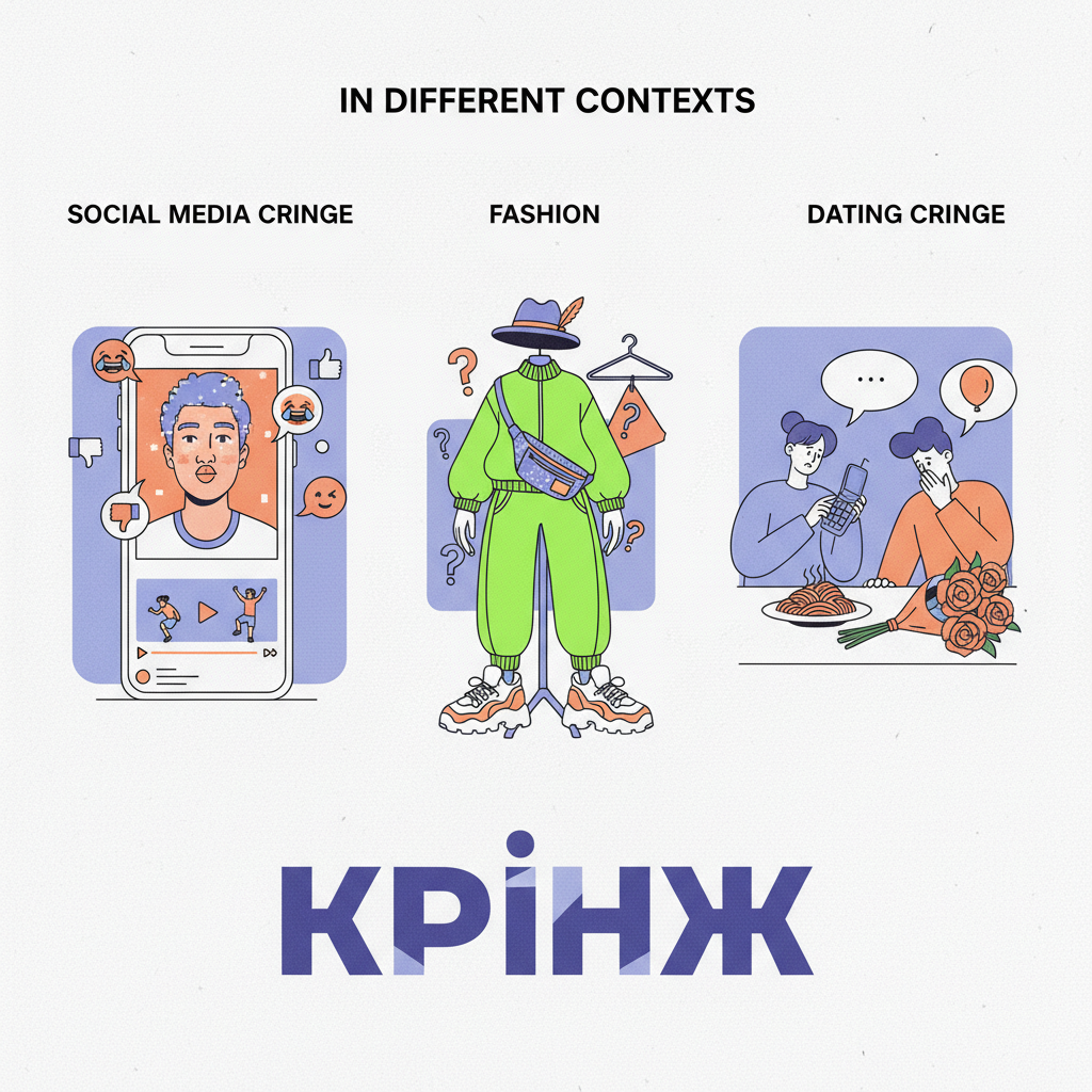 Крінж у різних контекстах — иллюстрация к статье «крінж це»