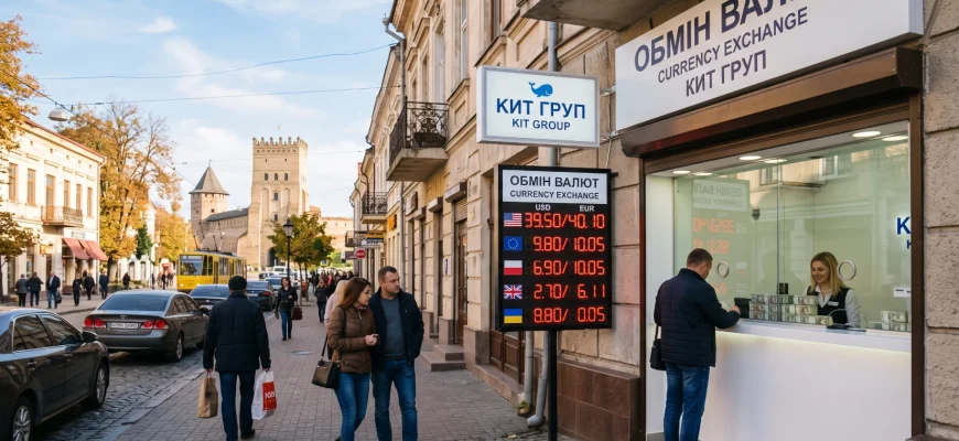 Кит Груп - зручний обмін валют в Луцьку